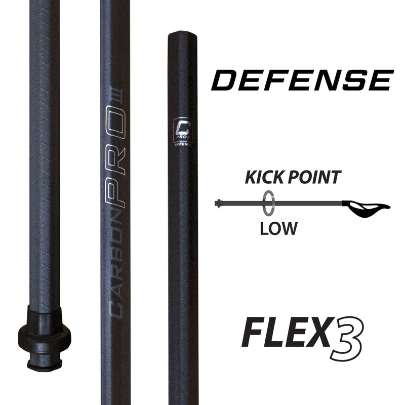 ECD Carbon Pro 3.0 Lacrosse Shaft Defense