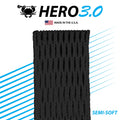 ECD Lacrosse Hero 3.0 Semi Soft Mesh Black
