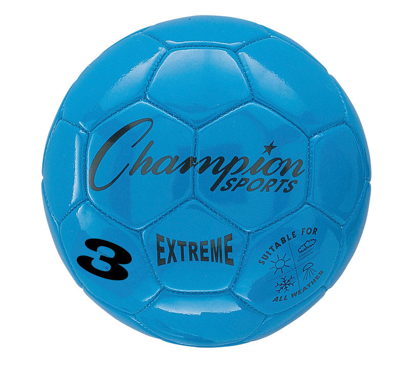 Extreme Soccer Ball  Size 3 Blue