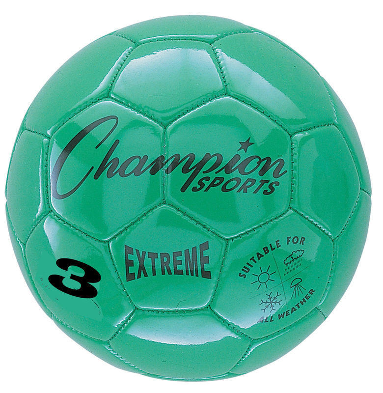 Extreme Soccer Ball  Size 3 Green