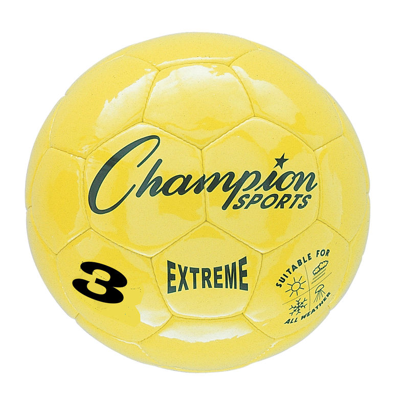 Extreme Soccer Ball  Size 3 Yellow