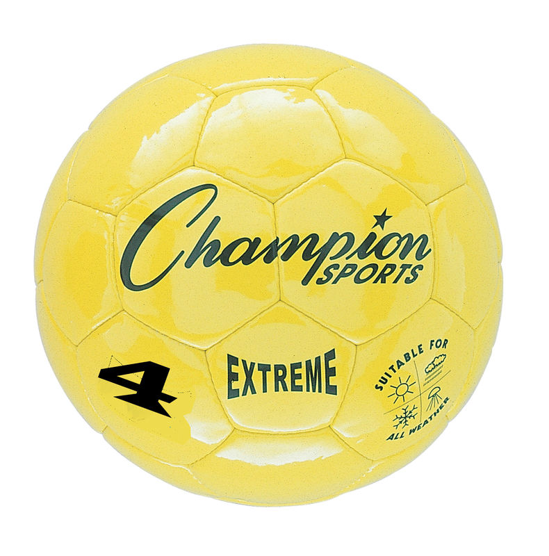 Extreme Soccer Ball  Size 4 Yellow