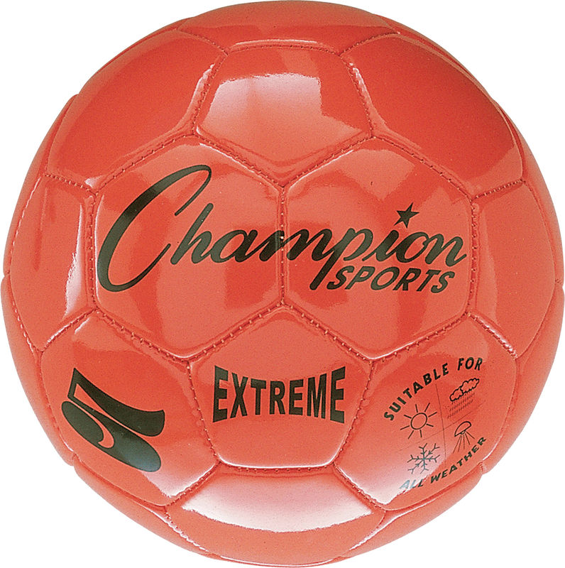 Extreme Soccer Ball  Size 5 Orange