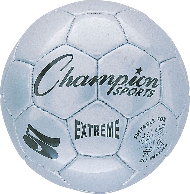 Extreme Soccer Ball Size 5 Silver