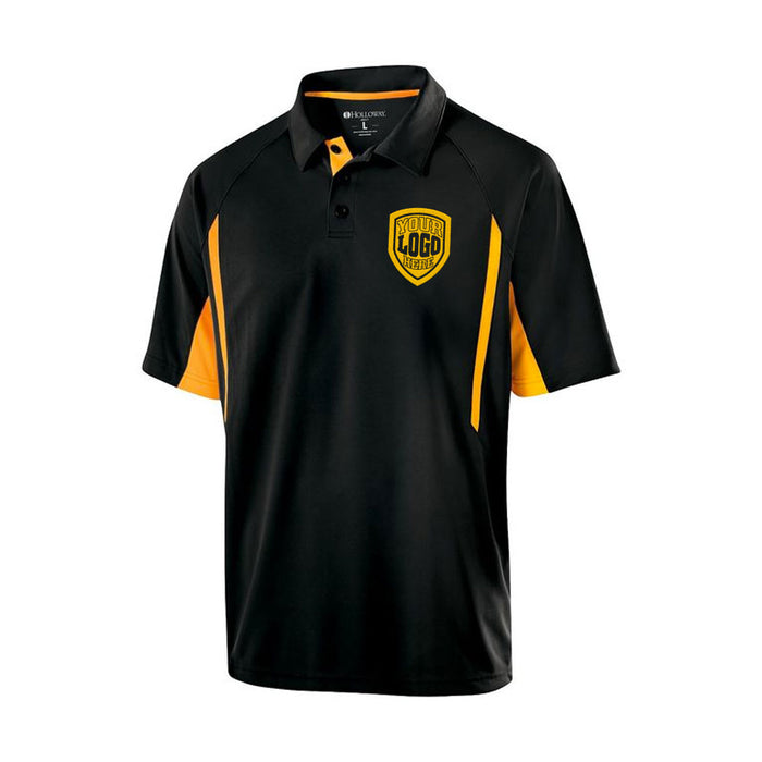 Custom Embroidered Contrast Dri-Fit Polo - Lacrosseballstore