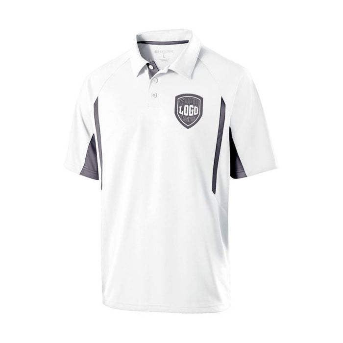 Custom Embroidered Contrast Dri-Fit Polo - Lacrosseballstore