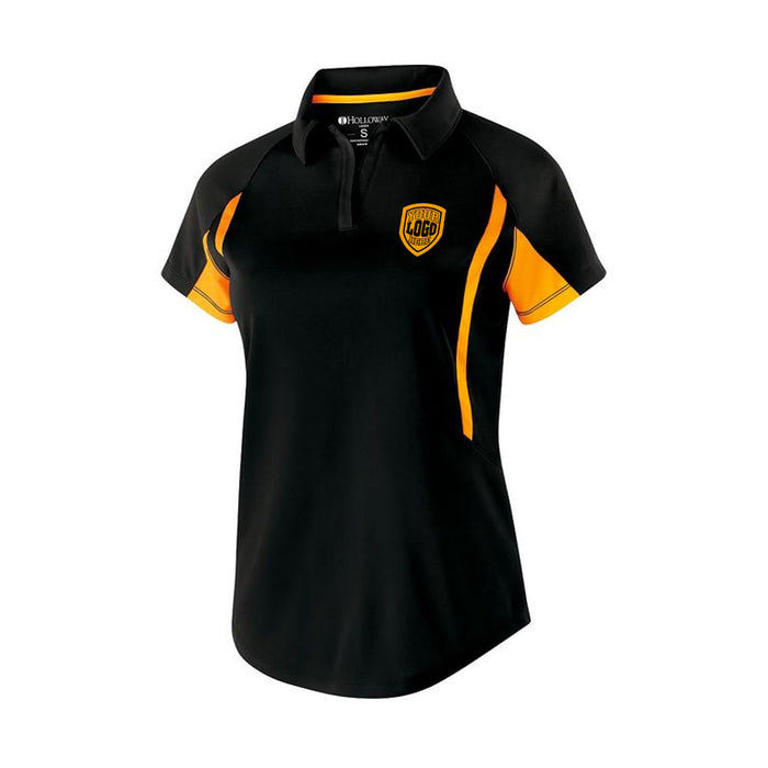 Custom Embroidered Contrast Dri-Fit Polo - Lacrosseballstore