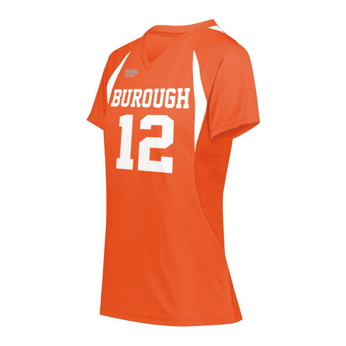 Custom Printed Ladies Jersey Orange