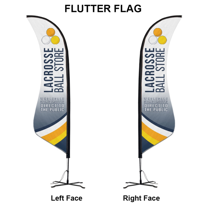 Custom Dye Sub Flutter Flag