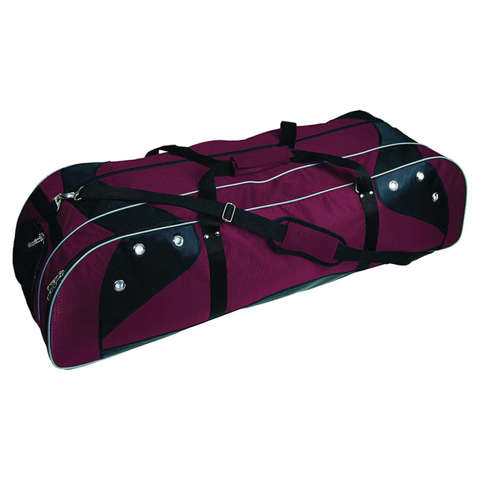 Lacrosse Player Equipment Gear Bag Purple