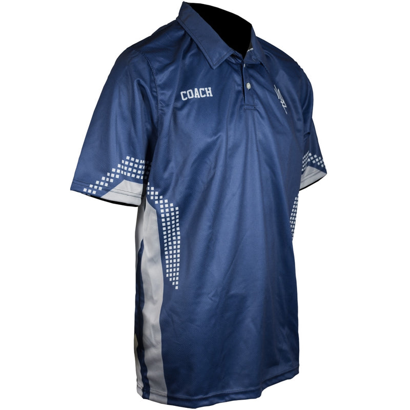 Custom Sublimated Polo Side View Coach