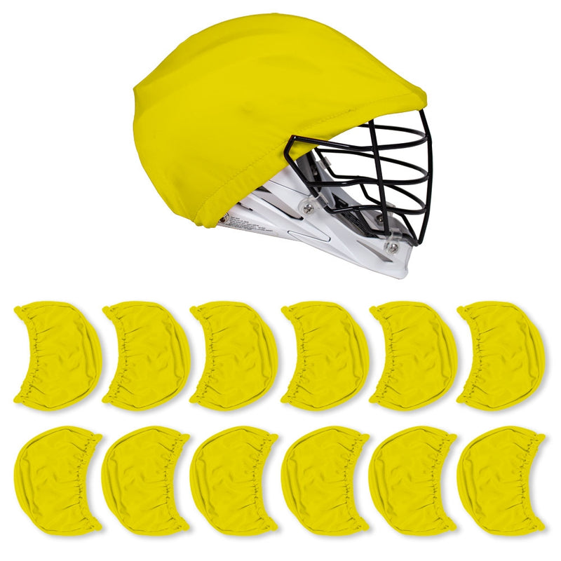 Predator Sports Helmet Covers- 12 Pack Gold