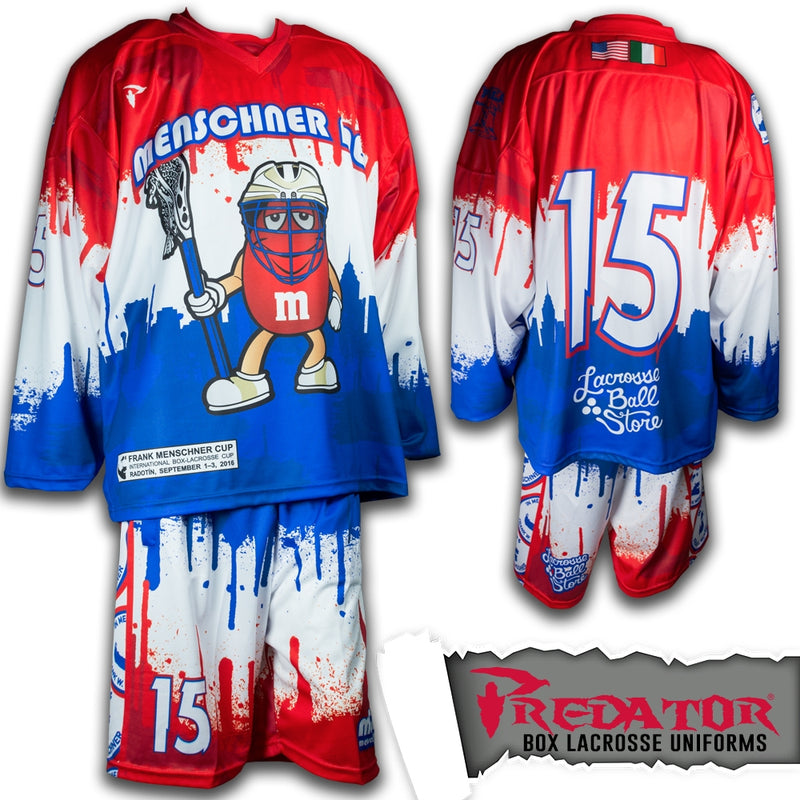 Custom Sublimated Box Lacrosse Uniform 3