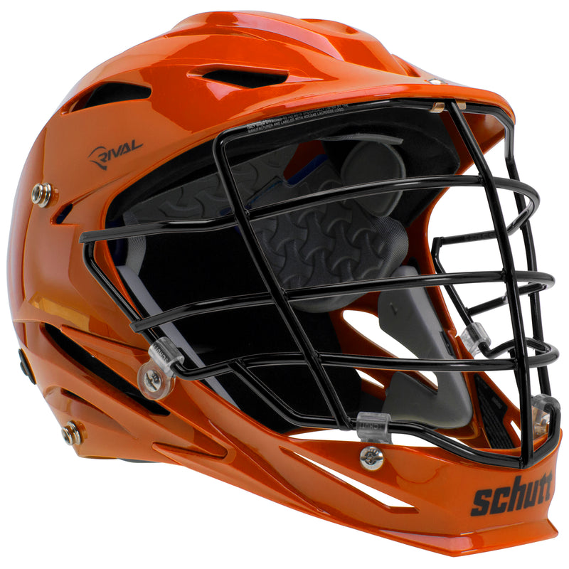 STX Schutt Rival Helmet - Package A Molded Colors orange
