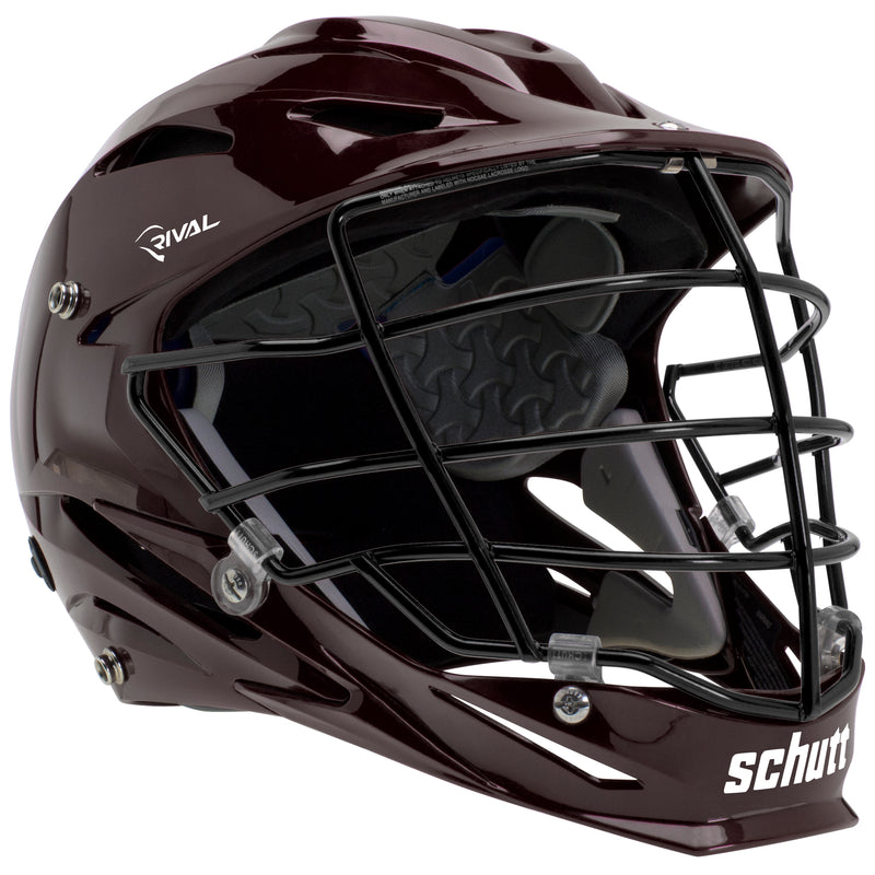 STX Schutt Rival Helmet - Package A Molded Colors purple