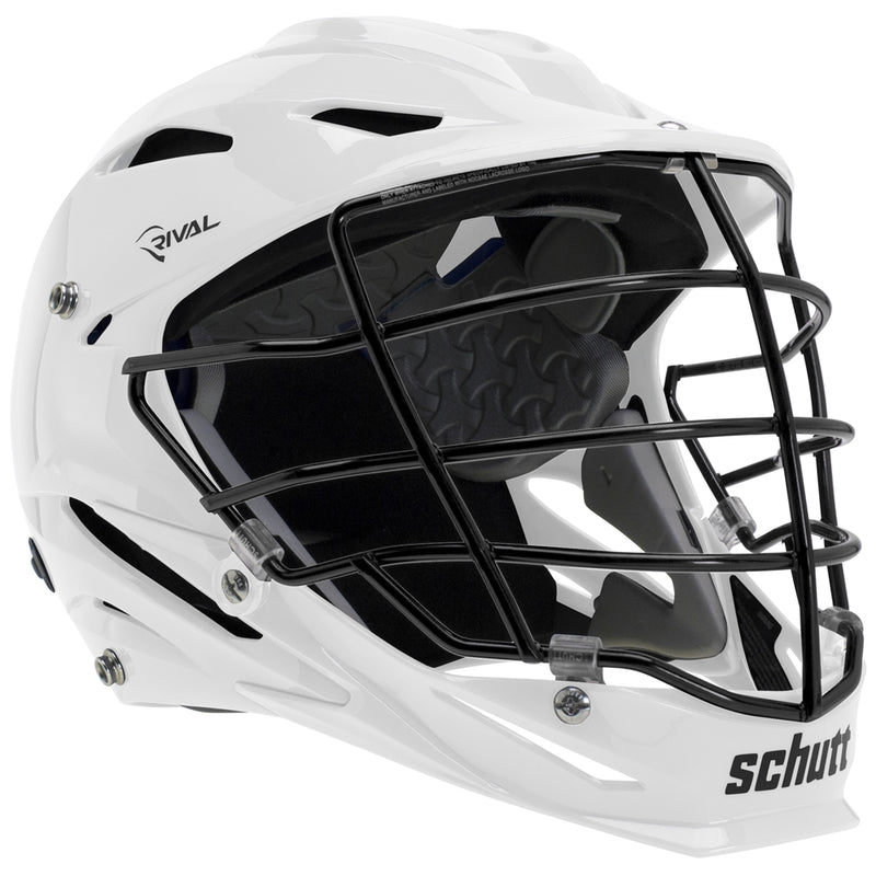 STX Schutt Rival Helmet - Package A Molded Colors white