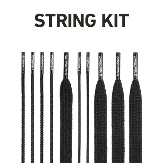 StringKing Lacrosse Head String Kit Black