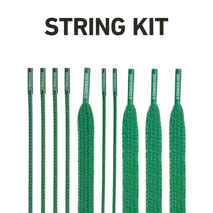 StringKing Lacrosse Head String Kit Green