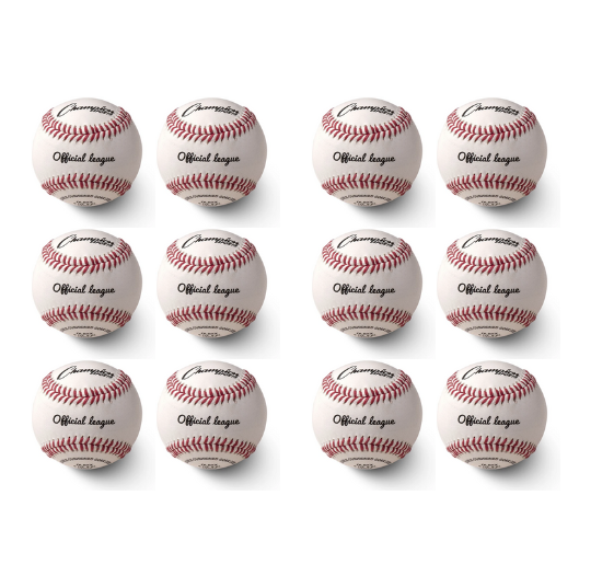 12 Double Cushion Cork Core Leather Blemished Game Baseballs