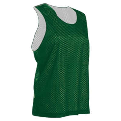 Practice Mesh Women's Field Sport Reversible Racerback Pinnie Forest Green