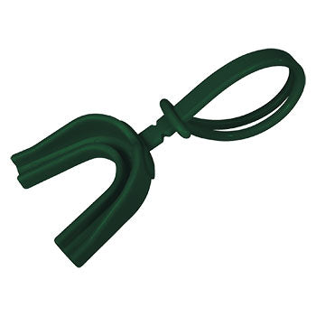 Champro Boil and Bite Strapped Mouthguards dark green