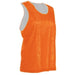 Practice Mesh Women's Field Sport Reversible Racerback Pinnie Orange