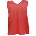 Scrimmage Vests Blank Youth Red