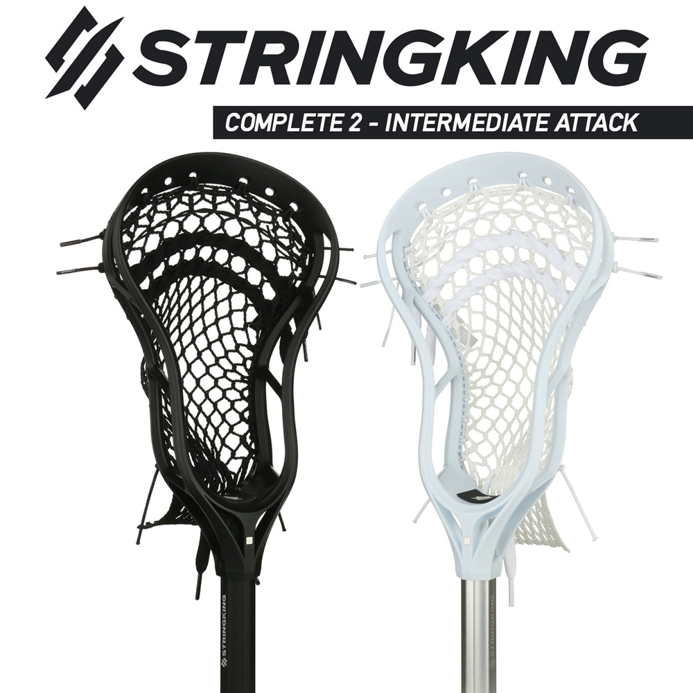StringKing Complete 2 Intermediate Attack Lacrosse Stick | Lacrosse Ball Store