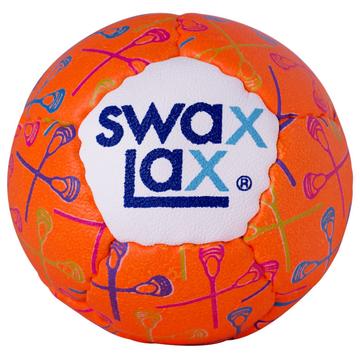 Swax Lax Lacrosse Ball Orange Sticks